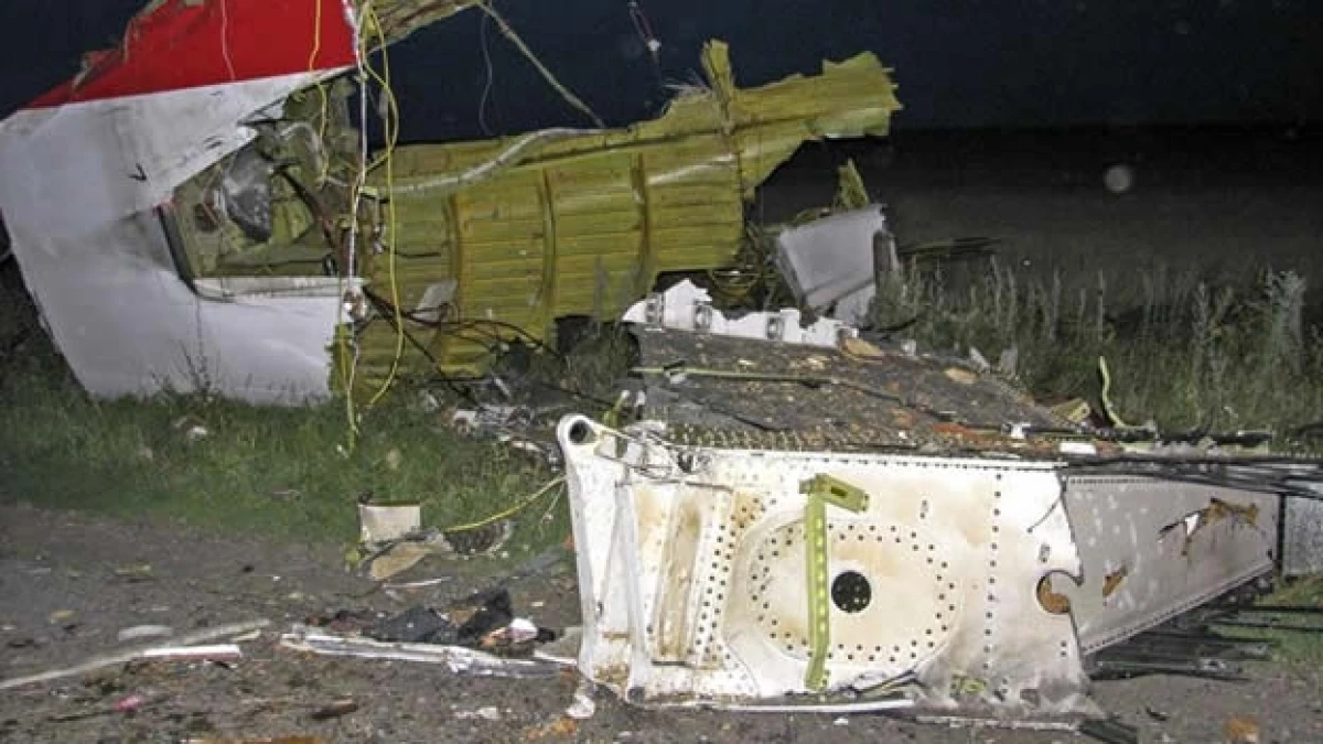 derriban avión malasio