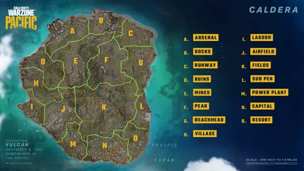 Mapa Warzone Pacific