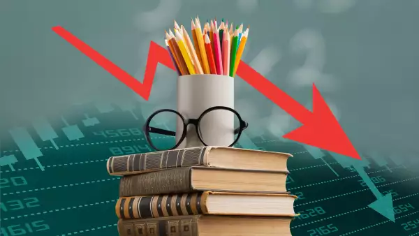 Disminuye la inversión en educación