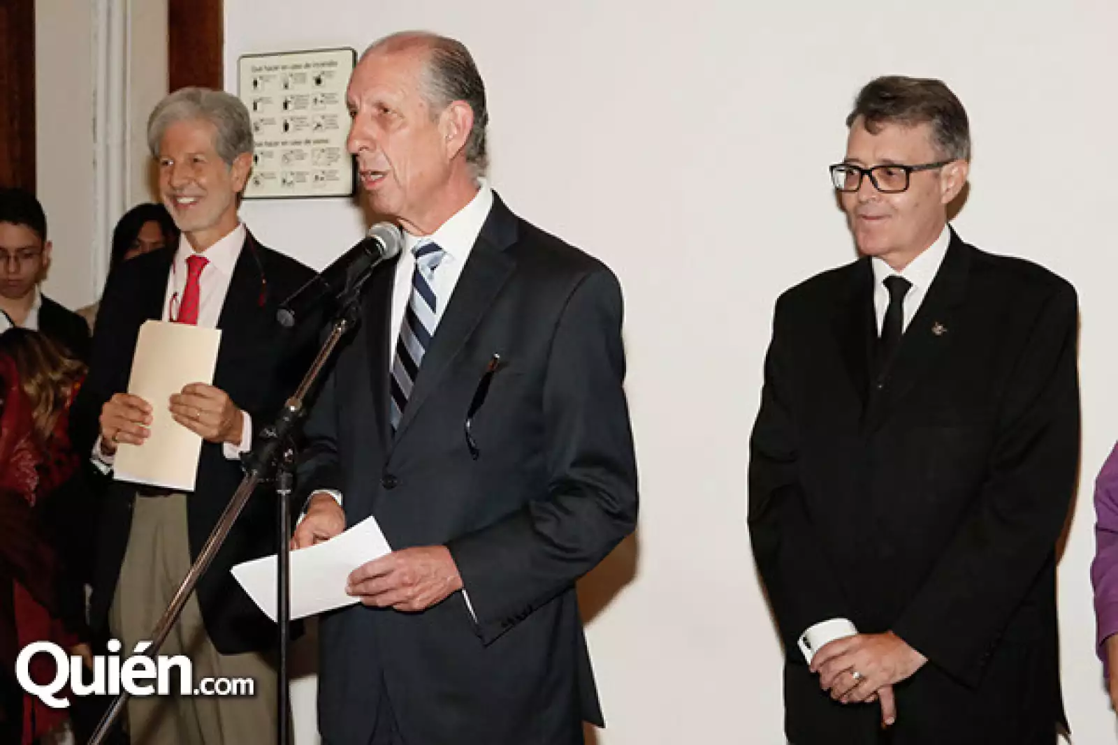 Héctor Rivero Borrell, Rogerio Casas Alatriste y José Alfonso Suárez del Real