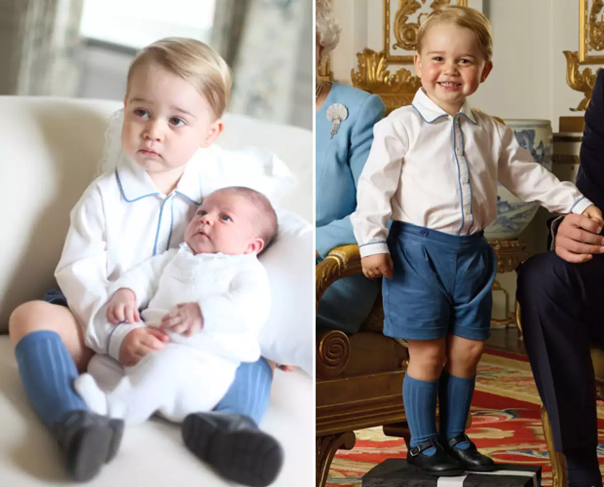 Las prendas que usa baby George se han agotado en cuestión de horas.