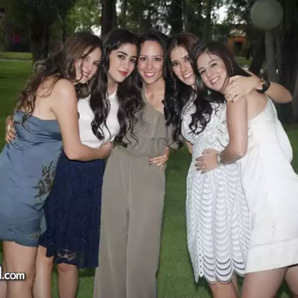 Andrea García,Arabella Márquez,Natalia Nogueira,Gaby García y Mónica Aguayo