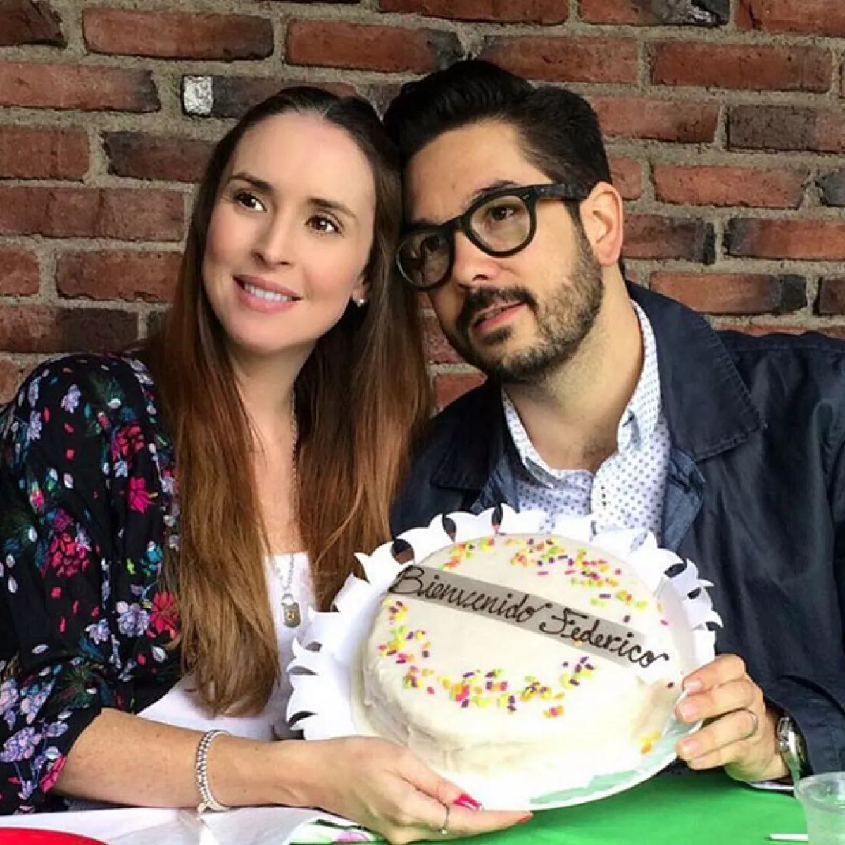 Andrea Torre y Pedro Ortiz de Pinedo han estado muy consentidos por sus amigos durante este embarazo.