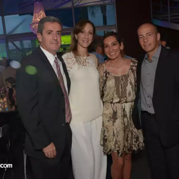 Felipe Robles, Lorena Álvarez, Martha Santacruz y Juan Oetling