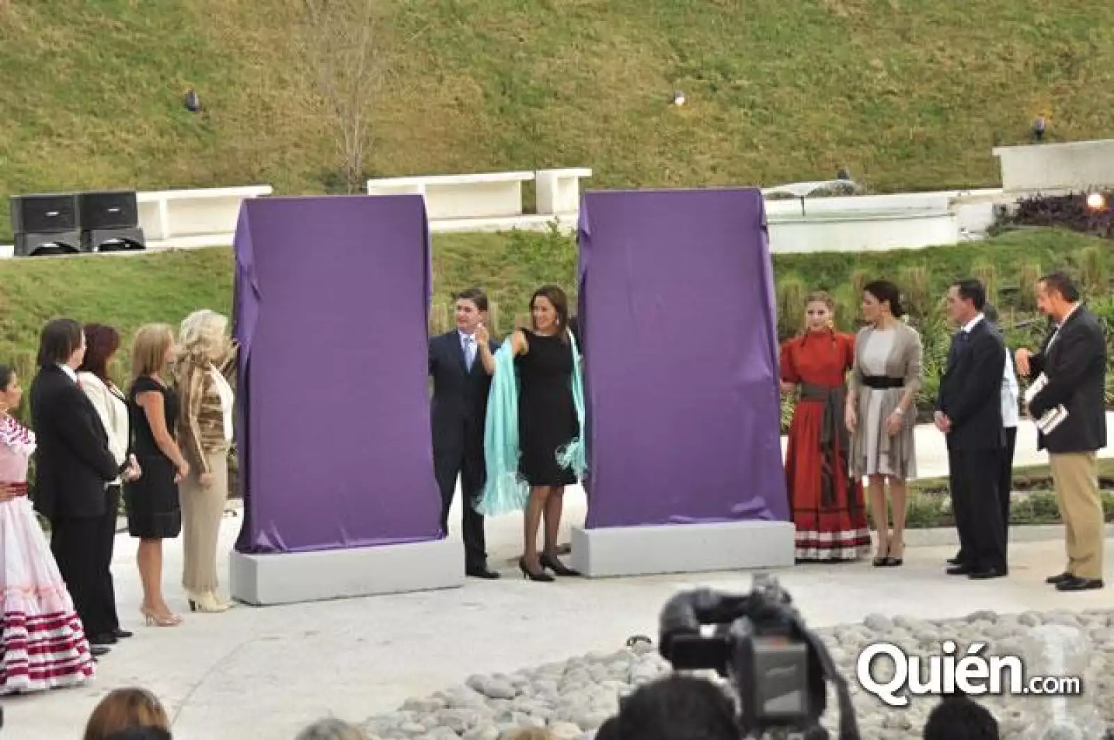 Inauguración del Paseo de la Mujer