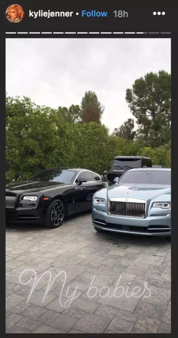 Kylie colección de coches