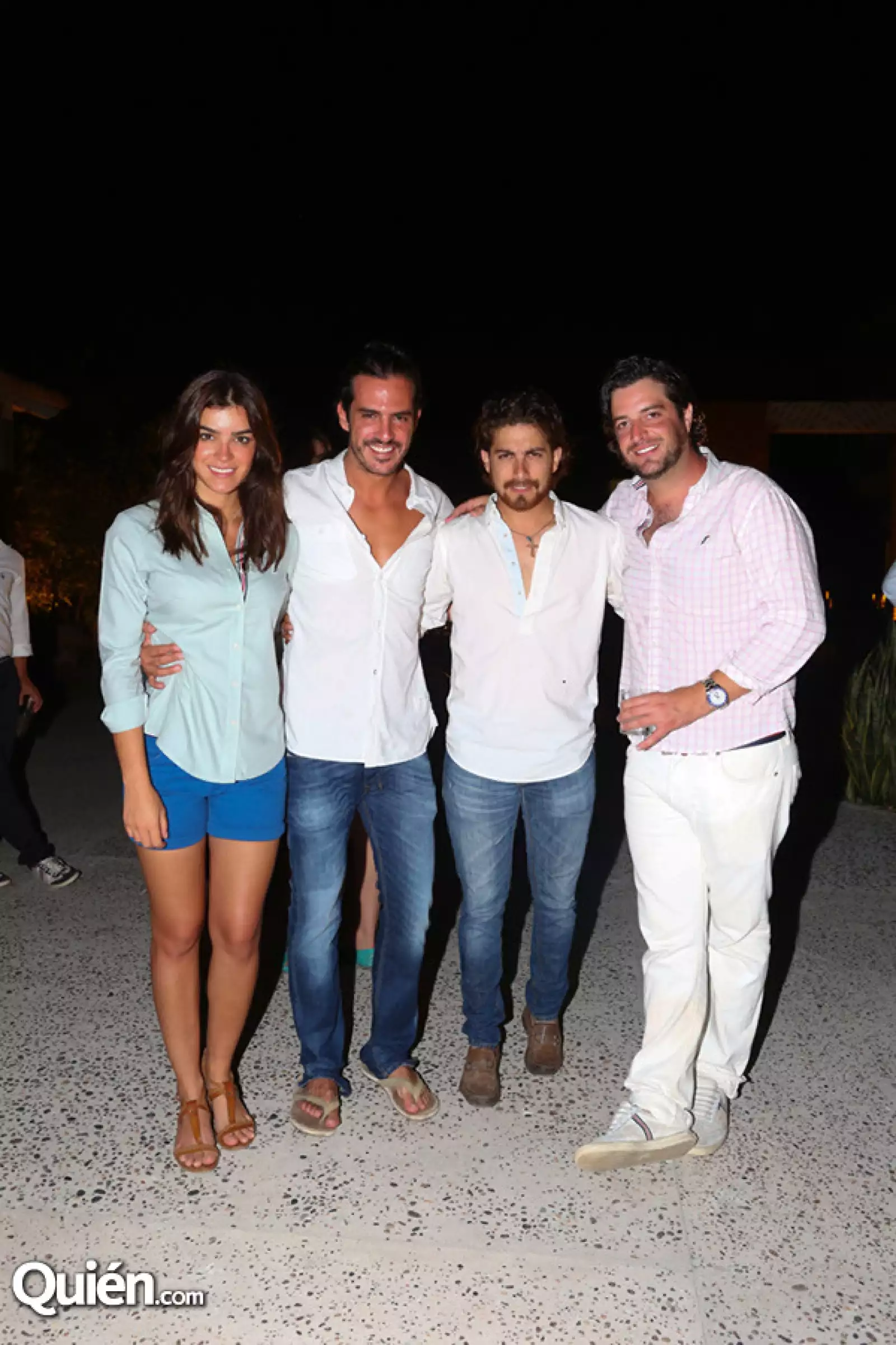 Alessa Brava, Antonio Carrete, Juan Pablo Gallego y Romeo Santos