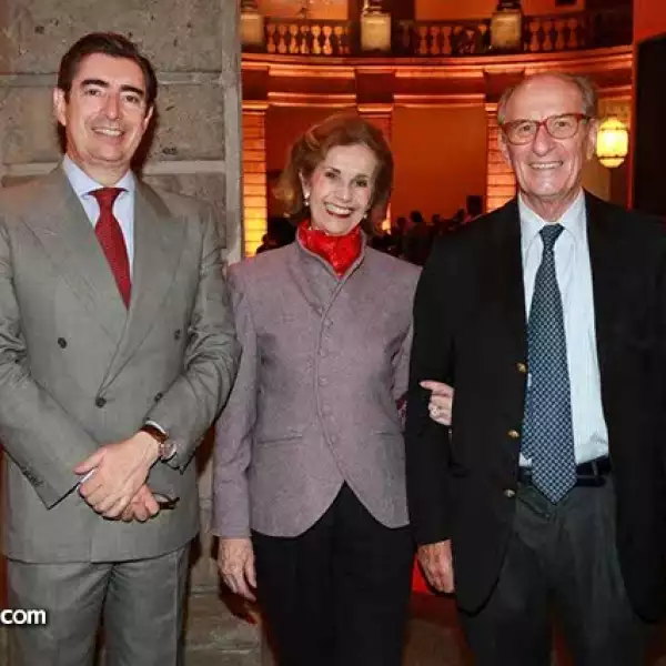Fernando Tovar y de Teresa,Natalia y Marc Lebreton