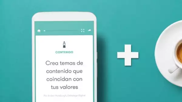 La aplicación fue pensada desde su origen para dispositivos móviles.