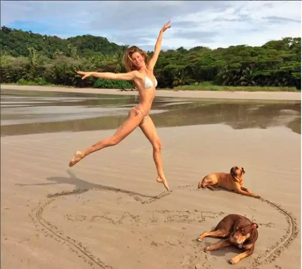 Gisele posee una figura verdaderamente atractiva.