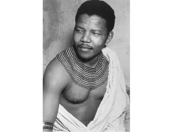 Nelson Mandela en 1950.
