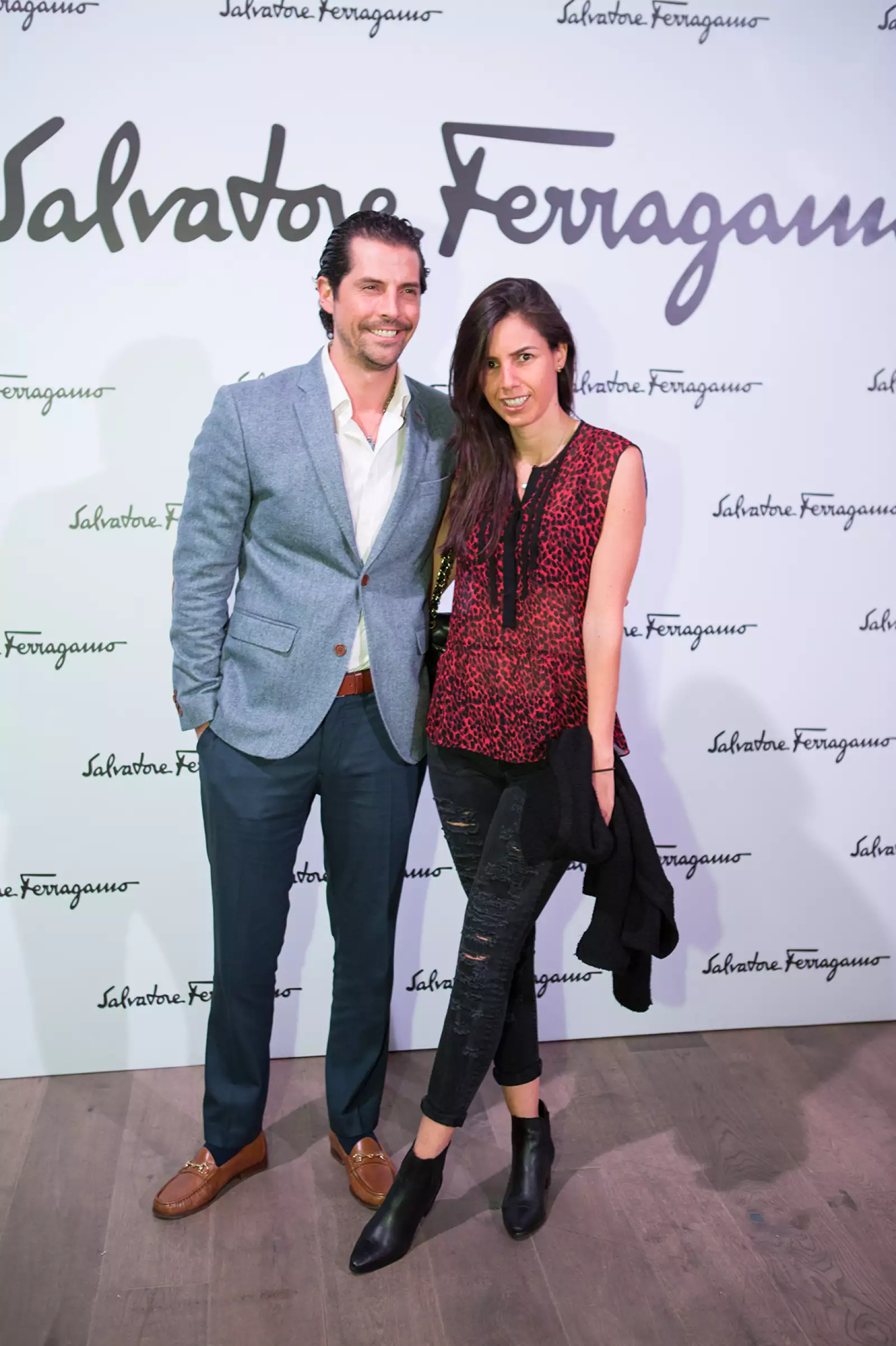 Presentación de la nueva colección de zapatos Ferragamo