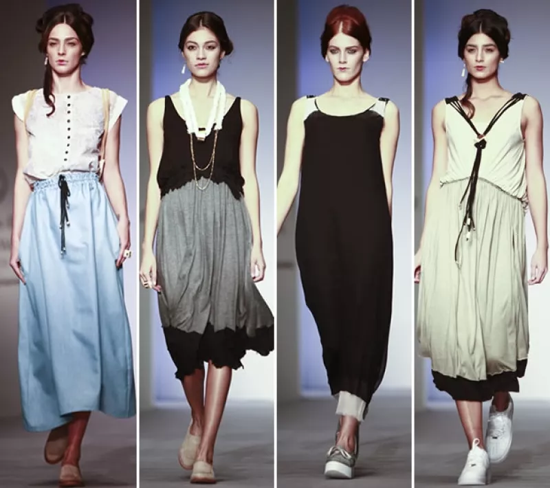 JI+B trajo la influencia oriental, Trista lo original y Alejandro Carlín lo sofisticado a la cuarta tarde de la semana de la moda de la Ciudad de México.
