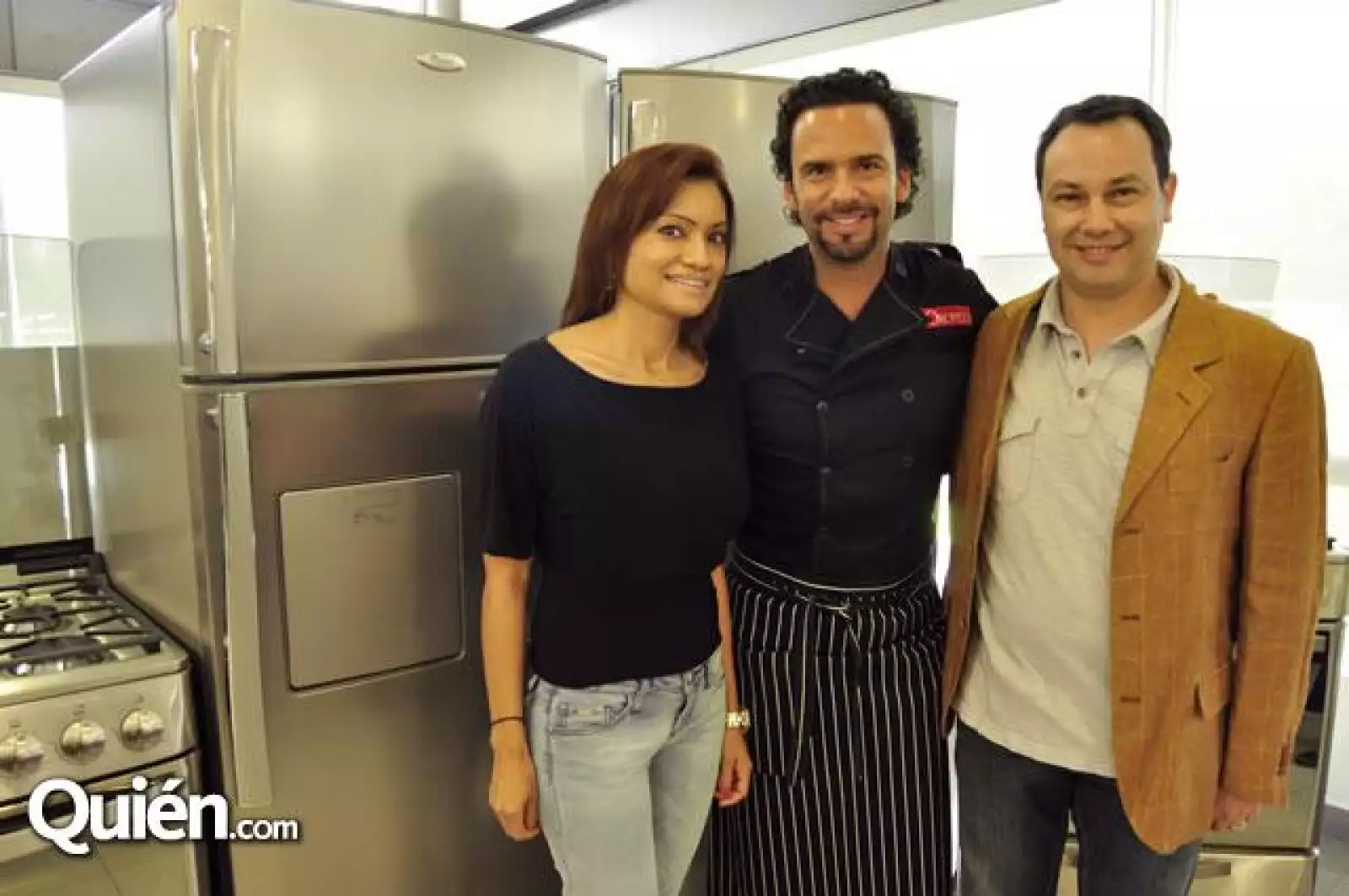 Guadalupe Pinales,Chef Oropeza y Luis O. Martin