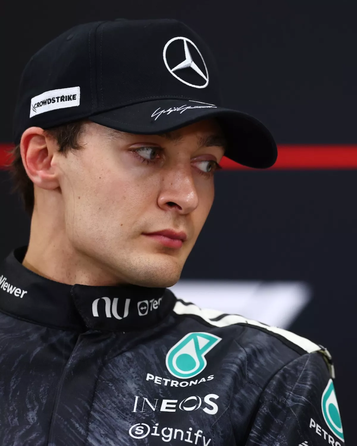George Russell, piloto de Mercedes