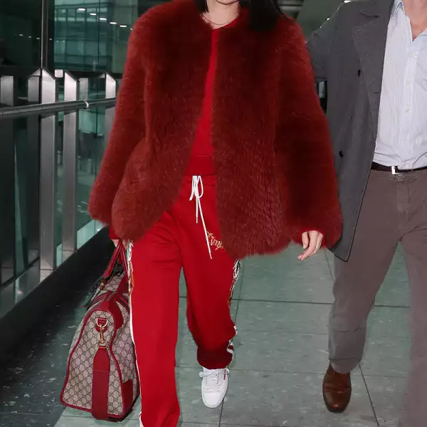 Celebrities at Heathrow Airport, London, UK - 18 Feb 2017