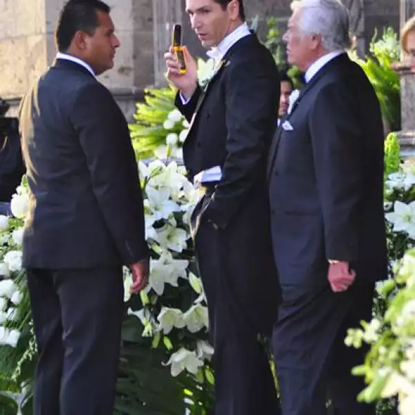 El novio Martín Fuentes