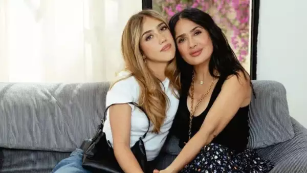 Valentina Paloma y Salma Hayek 