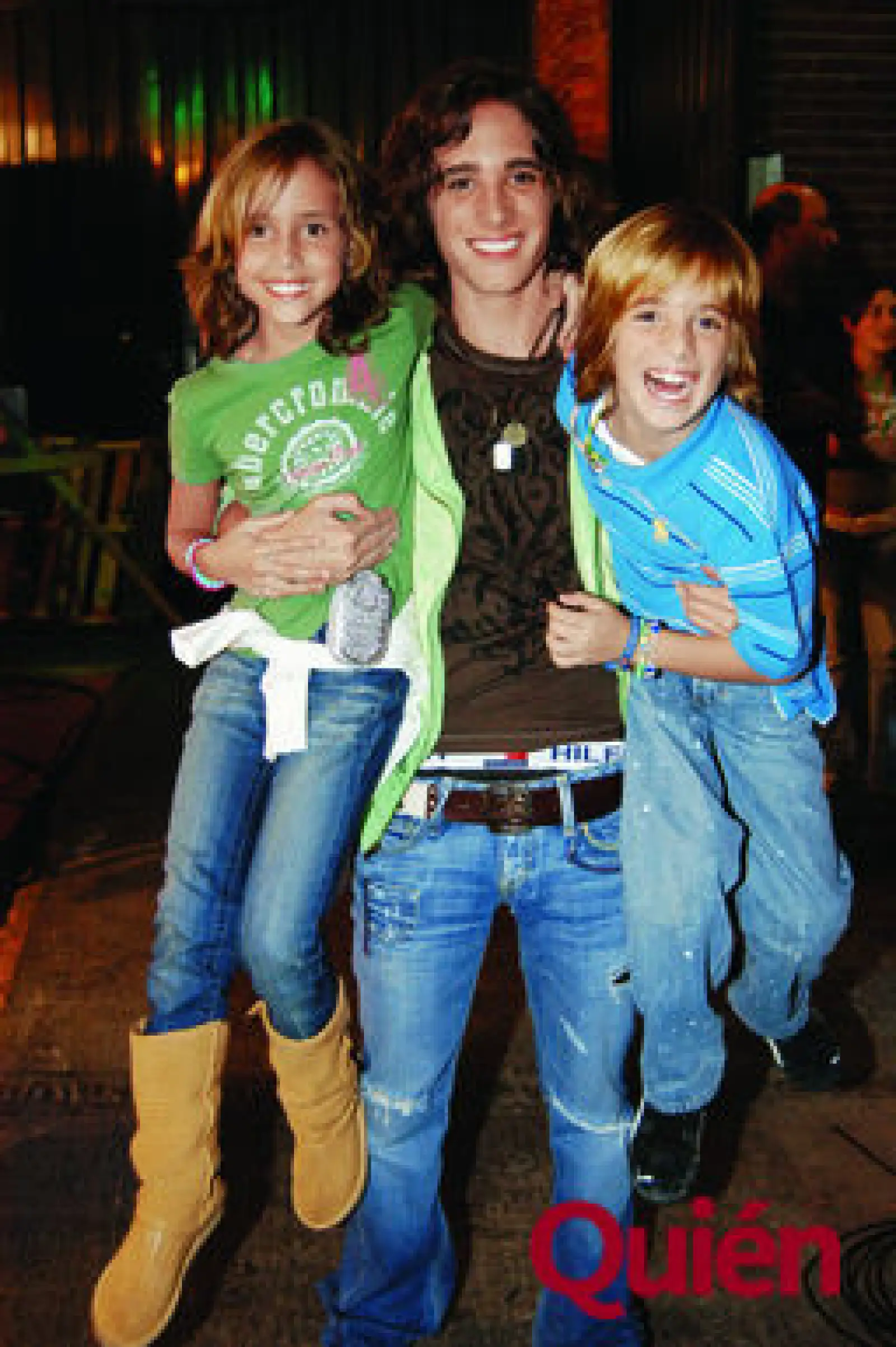 Natalia González, Diego González, Santiago González