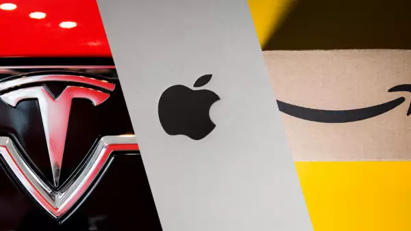 Apple, Tesla y Amazon