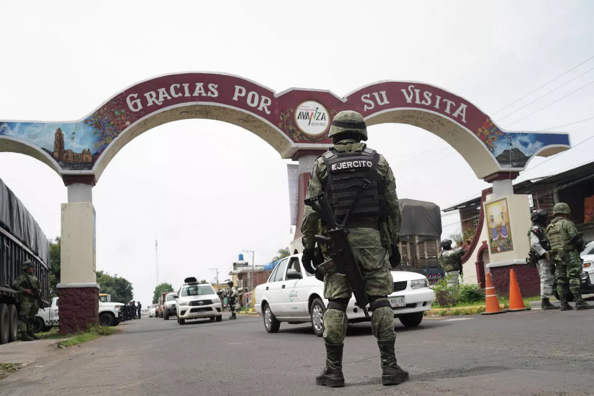 Seguridad Nuevo San Juan Parangaricutiro
