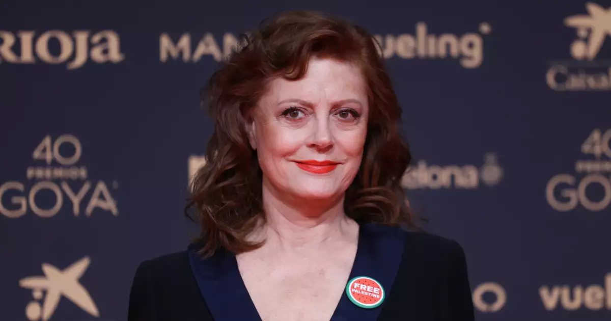 Susan Sarandon en los Premios Goya 2026