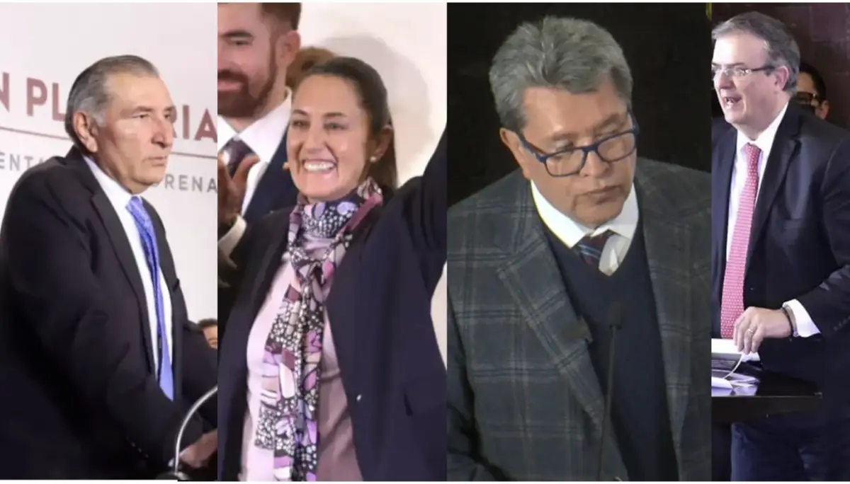 Corcholatas en plenaria de Morena