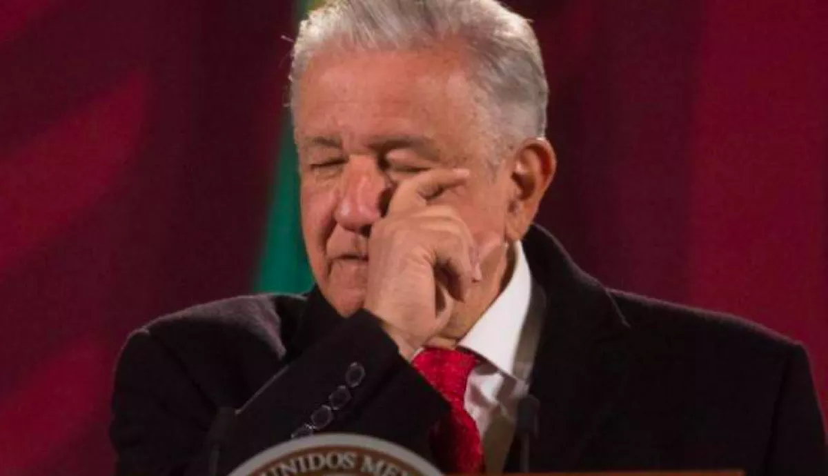amlo llora 
