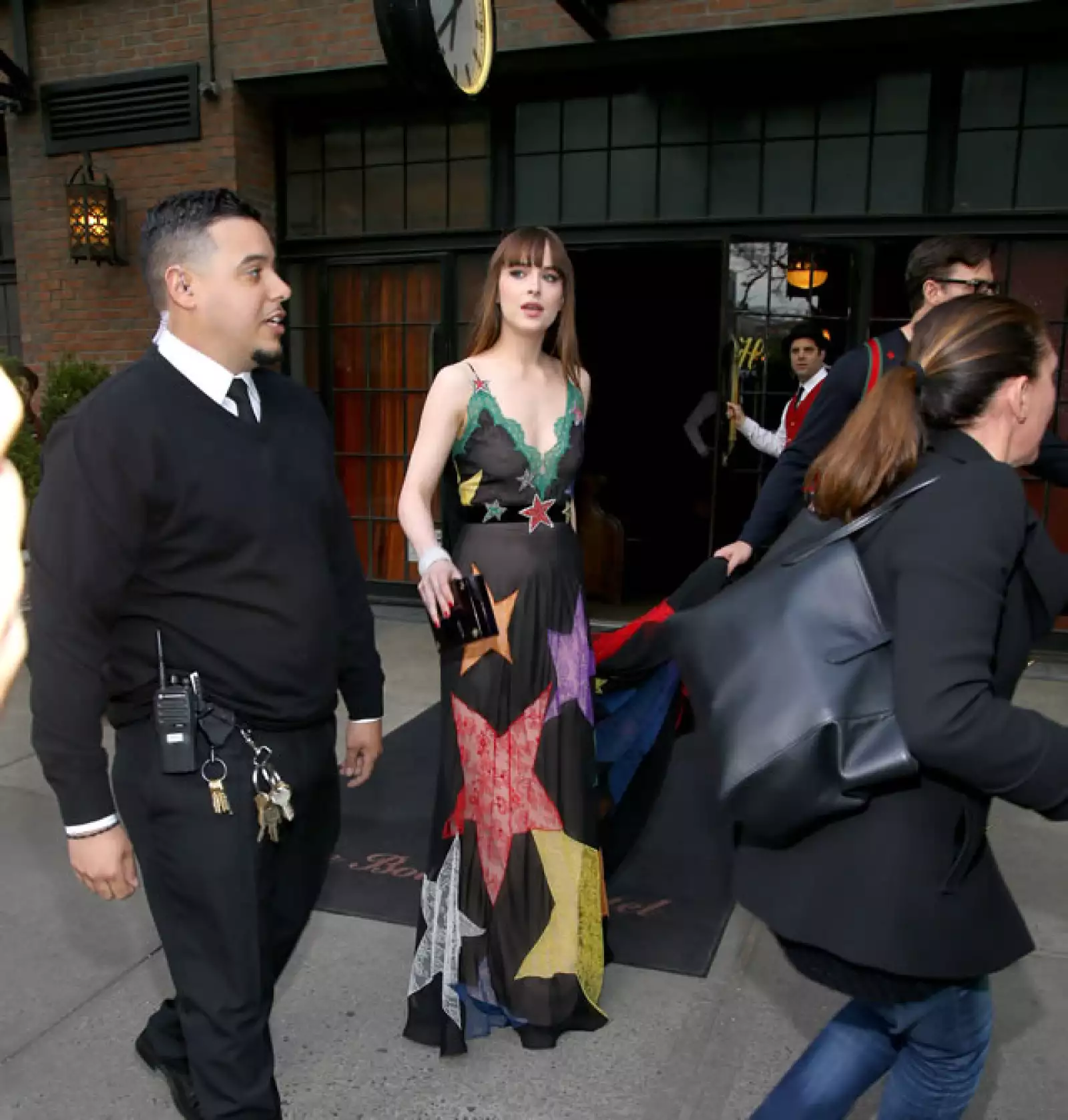 Dakota Johnson en Gucci.