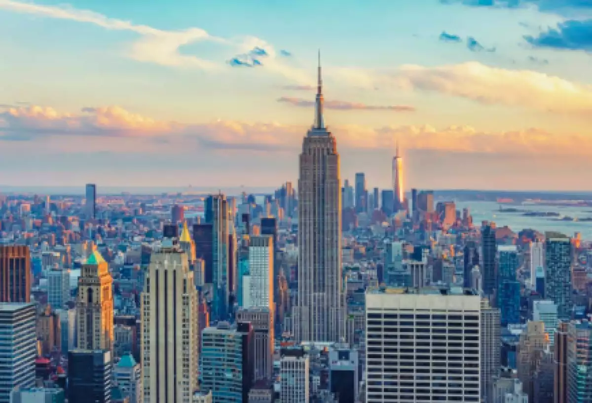 Vista de los edificios de Nueva York
