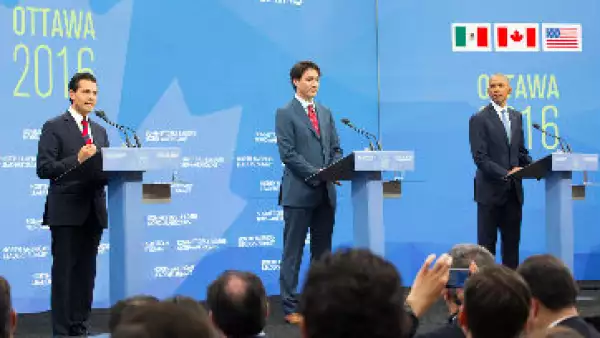 Cumbre l�deres TLCAN 2016