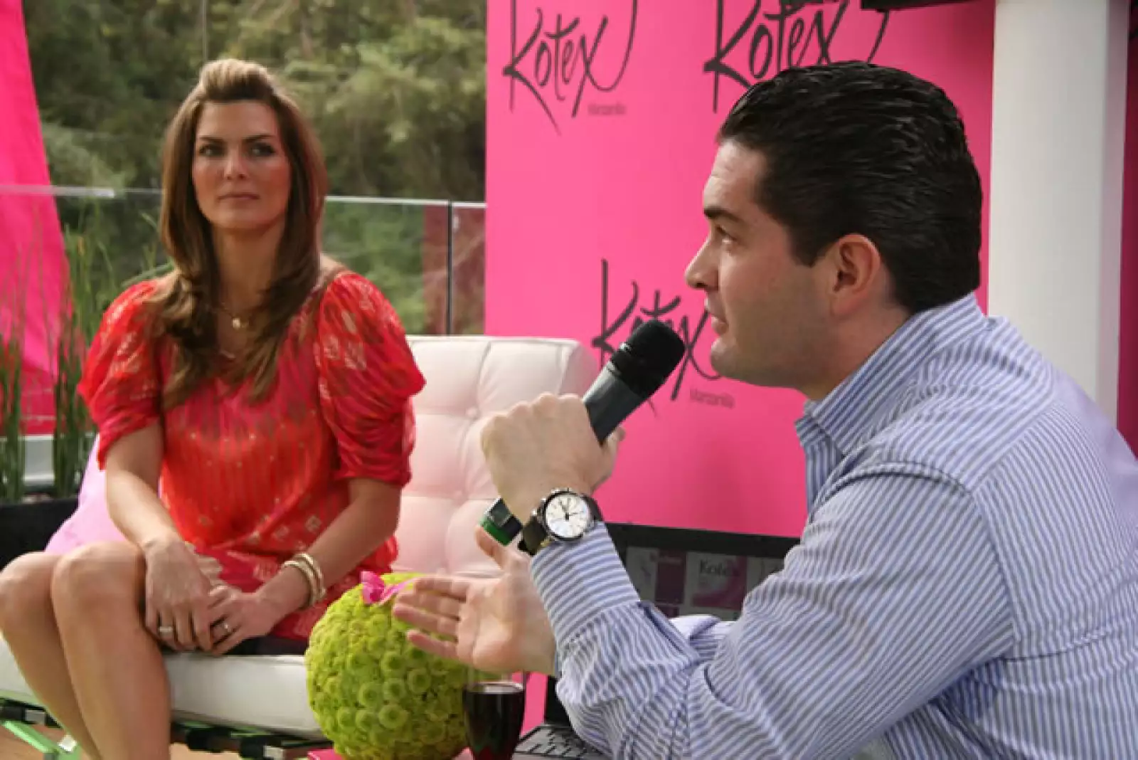 Evento Kotex, Monserrat Olivier.