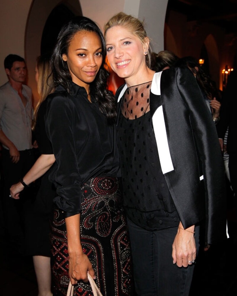 Petra tiene una cliente fiel, Zoe Saldana.