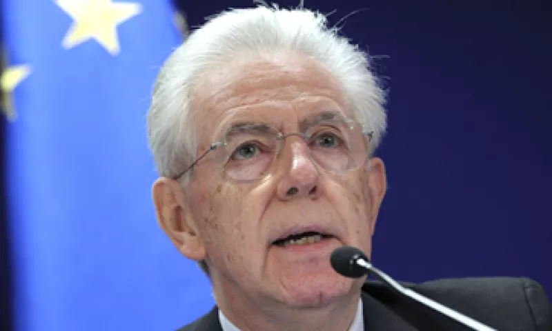 Mario Monti fue miembro de la Comisión Europea y es respetado por los dirigentes del continente. (Foto: AP)