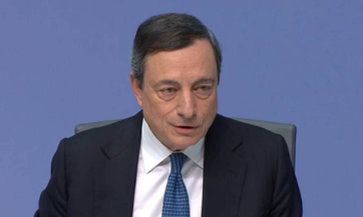 El presidente del Banco Central Europeo, Mario Draghi, anunció el recorte de las tasas. (Foto: Tomada de ecb.europa.eu )