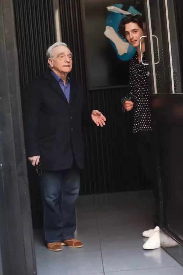 Chanel commercial film set, New York, USA - 19 Apr 2023