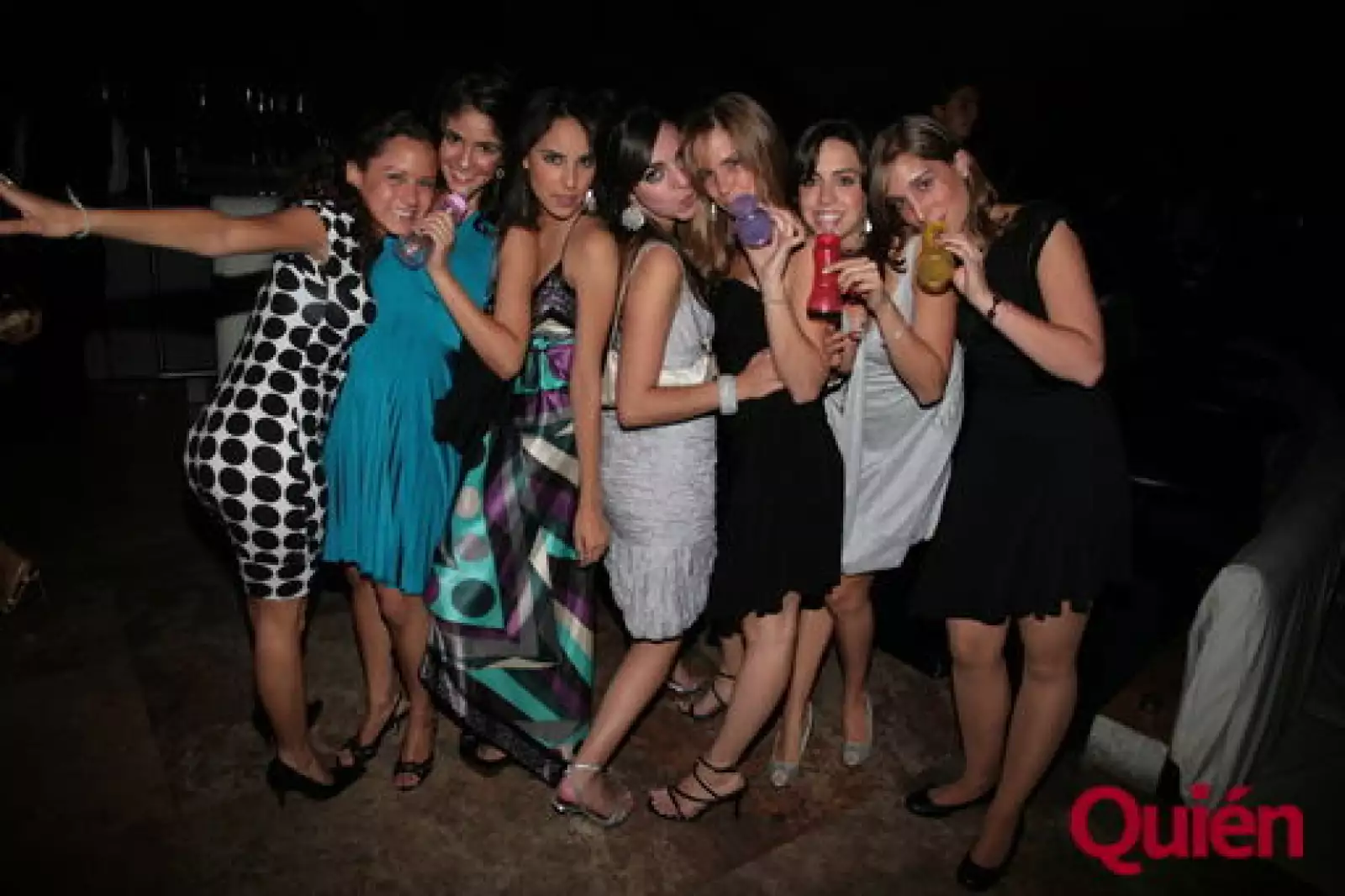 Sandra González, Isabel Gamboa, Veronica Rius, Ines Escalante, Erika Rius, Adriana Salas, Fernanda Rivas