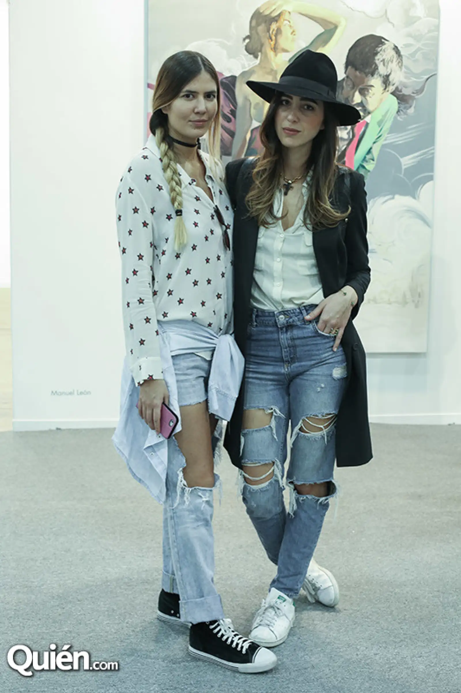 Patricia Gárate y Chloe Amutio