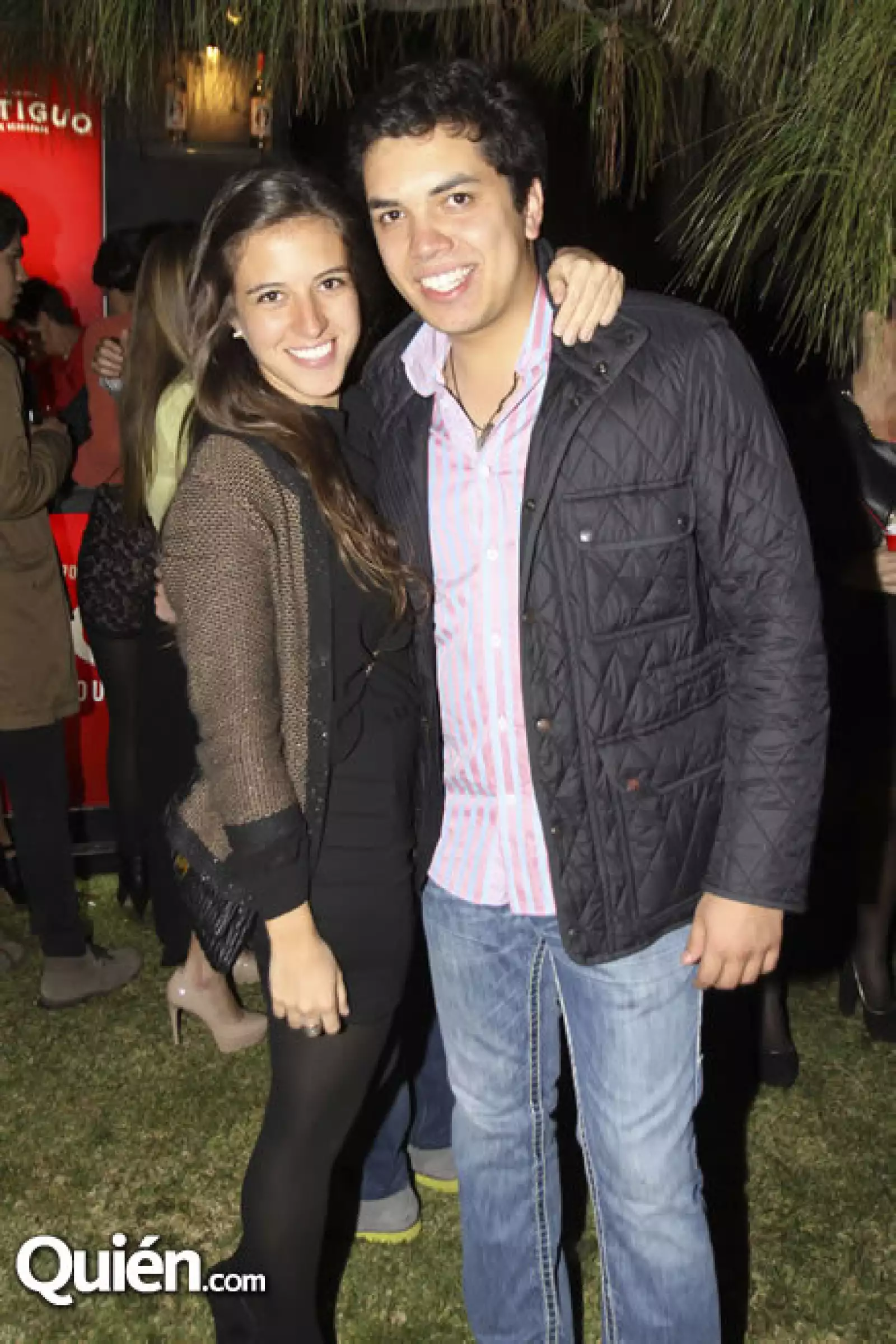 Adriana Covarrubias y Santiago Tejeda