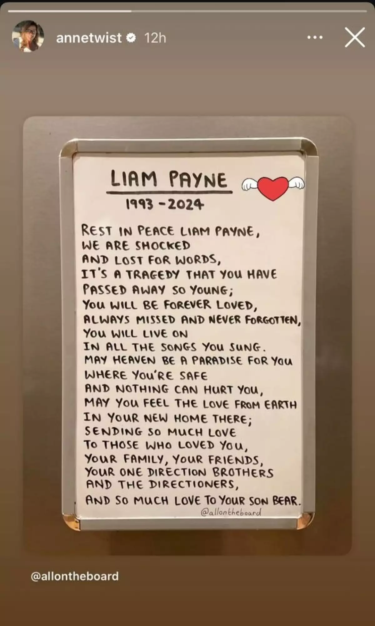 Anne Twist, la mamá de Harry Styles