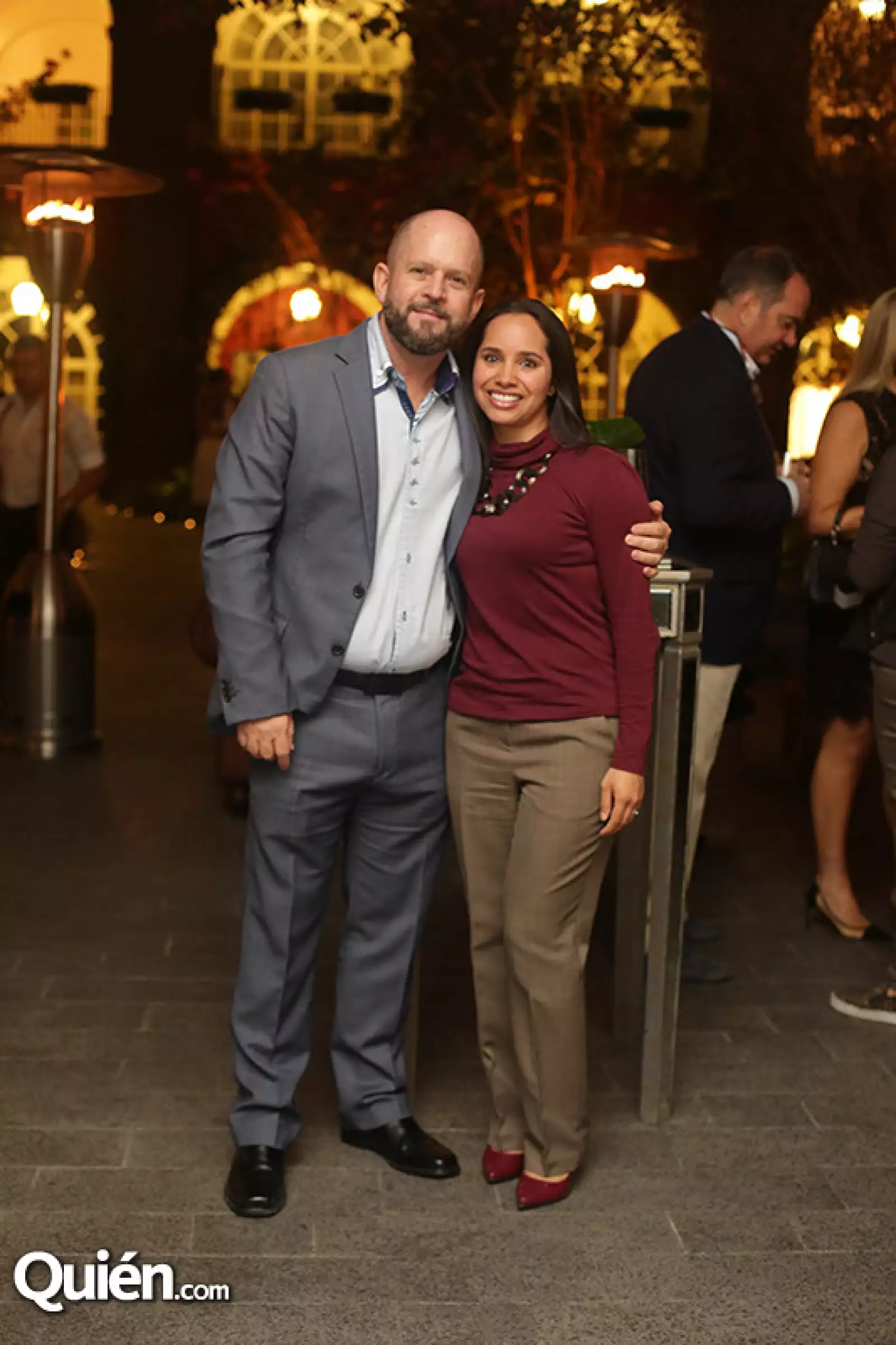 Richard Zarkin y Alejandra García