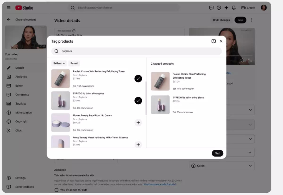 YouTube se alía con Mercado Libre para lanzar Shopping y competir contra TikTok Shop 
