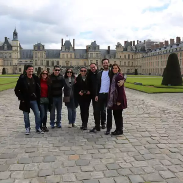 Al siguiente día, los ´mazatlecos en París´ decidieron visitar el Chateau de Fontainebleau.