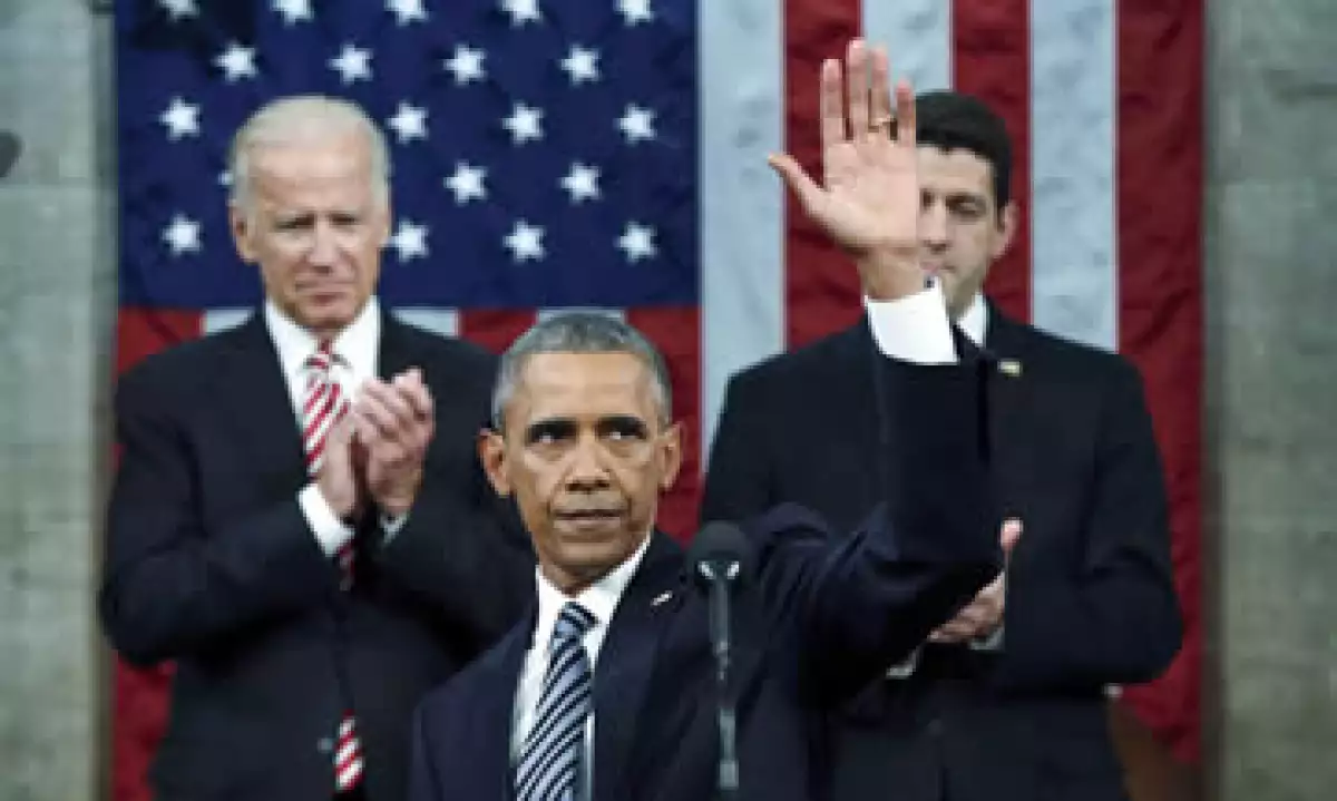 Barack Obama pronunció su último discurso sobre el estado de la Unión ante el Congreso. (Foto: Reuters )