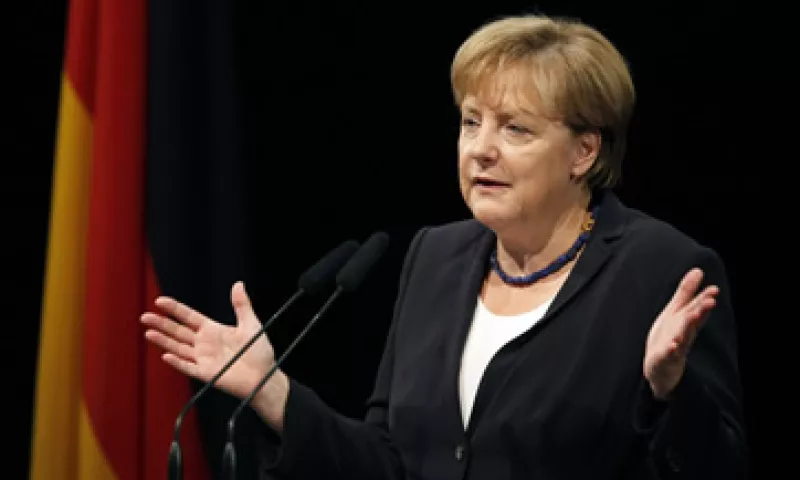 Merkel dijo que Alemania tiene un papel importante qué desempeñar como ancla de confianza en Europa. (Foto: Reuters)