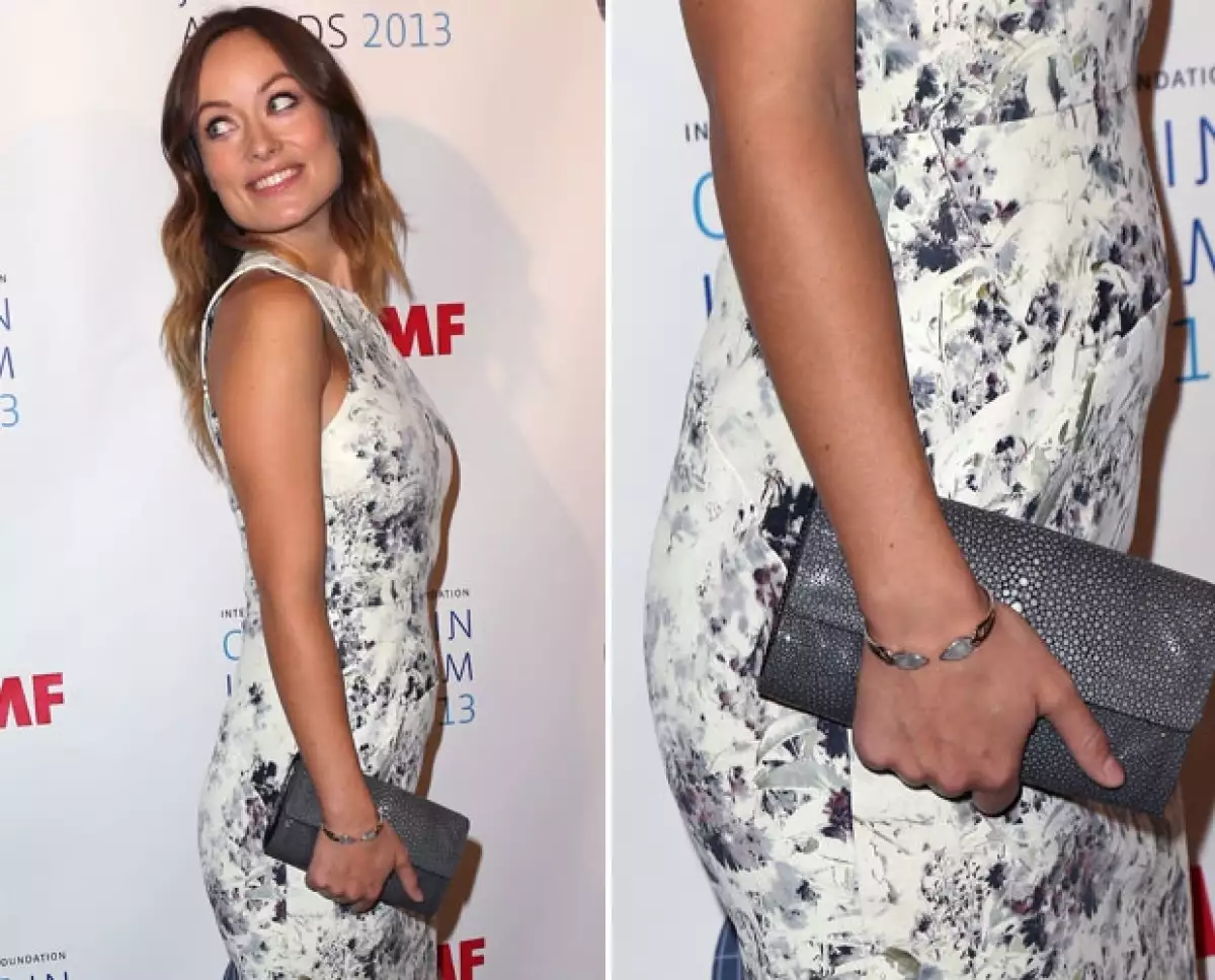 Así luce Olivia Wilde en sus primeros meses de embarazo.