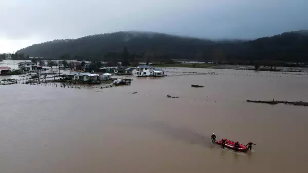 Las lluvias e inundaciones en Chile dejan un fallecido y miles de damnificados