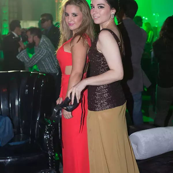 Talia Lanz y Sara Castillo