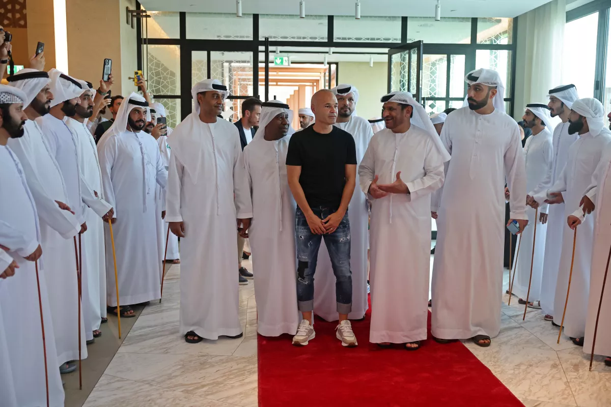 FBL-UAE-EMIRATES-INIESTA-PRESSER