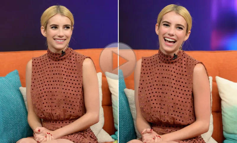 La protagonista de Scream Queens junto a Dave Franco le jugaron una broma a un par de reporteras. El resultado: muchas risas y cerveza.